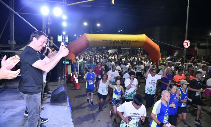 Florencio Varela - Exitosa 8va. Maratón nocturna “Ricardo Castro” – Participaron más de 3500 atletas